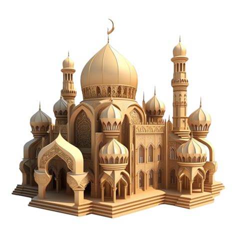 3d Mosque Ramadan Design Png Images Psd Free Download Pikbest