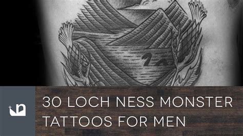 30 Loch Ness Monster Tattoos For Men Youtube