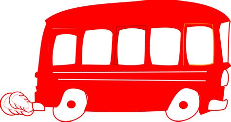 Big Red Bus Free Image Download