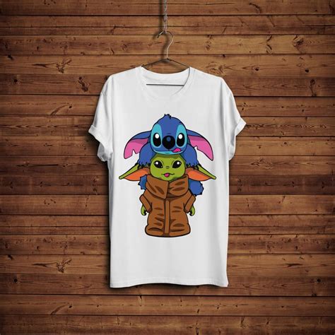 Stitch And Baby Yoda Svg