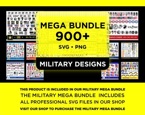 Military Svg Bundle Army Svg Army Veteran Svg Soldier Svg Etsy