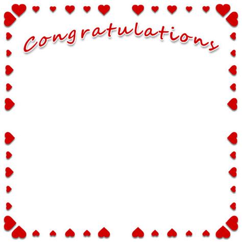 Free Congratulations Borders Border Frames Graphics Clipart