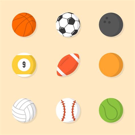 Free Vector Sport Balls Collection