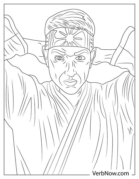 Free Cobra Kai Coloring Pages And Book For Download Printable Pdf Verbnow