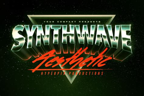 Psd 80s Synthwave Text Effect And Logo Style Behance