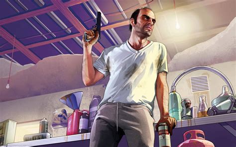 Download Caption Action Packed Adventure With Trevor In Grand Theft