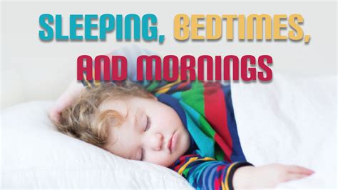 Sleeping Bedtimes Mornings Toddler Pack Tp 0366 Brightcourse