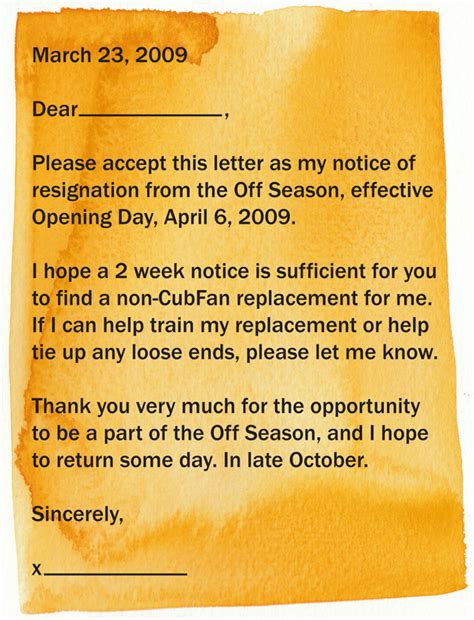 This letter is seen as a common courtesy and in this article, we explain what it means to give two weeks' notice, why and when you should write a letter, and how to get started with examples for you to follow. mypicsain: resignation letter 2 week notice