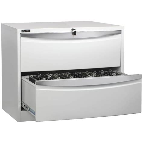 · 40kg loading capacity for each drawer. Stilford 2 Drawer Lateral Filing Cabinet White | Officeworks