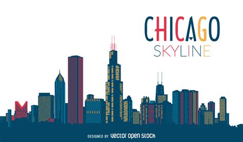 Cartoon Chicago Skyline Clipart Best