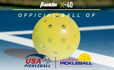 Franklin Sports X 40 Outdoor Performance Pickleballs 12 Pack Bulk