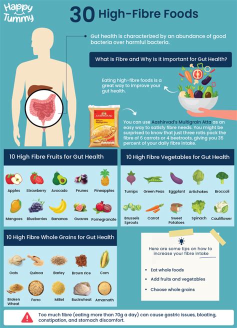 Top 30 High Fibre Foods To Level Up Gut Health Happytummy