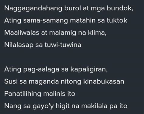 Gumawa Ng Tula Tungkol Sa Kultura Ng Visayas Brainly Ph