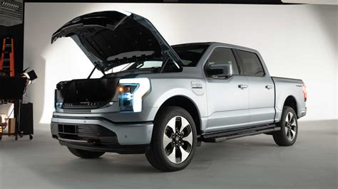 The 2022 Ford F 150 Lightning Ev Has Frunking Fantastic Storage