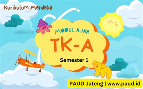 Modul Ajar Tk Paud Kurikulum Merdeka 2022 Topik Sirong Pergi Ke Sekolah