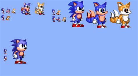 Redrawn Better Sonic Sprites 2 By Abbysek On Deviantart