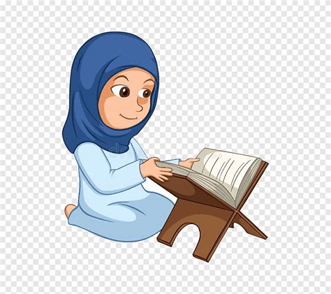 Gambar Kartun Baca Quran Pulp