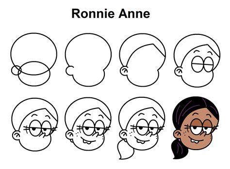 Loud House Ronnie Anne Coloring Page