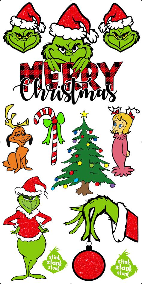 The Grinch Christmas Yippee Yay Yard Cards