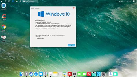 Test Windows 10 Pro Version 1607 Build 143930 With Ios 10 Skinpacks