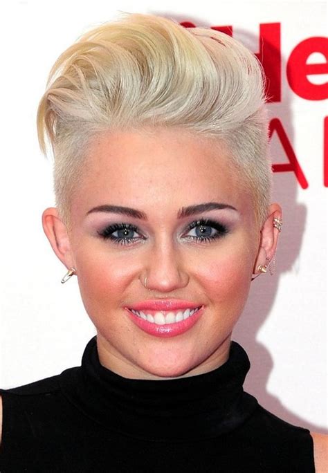 Miley cyrus' haircuts are intriguing and trendsetting for divas who love a short hairdo. 100+ Hottest Short Hairstyles & Haircuts for Women ...