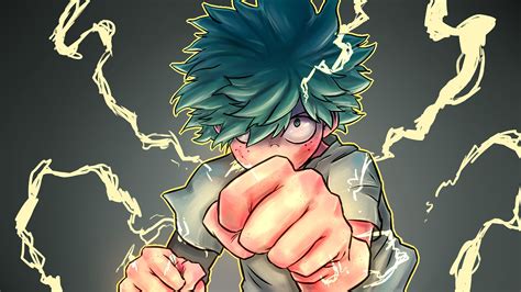 Izuku Midoriya De My Hero Academia Anime Fondo De Pantalla 4k Hd Id3803