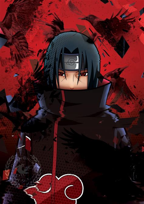 Itachi Uchiha Art By Me Rnaruto