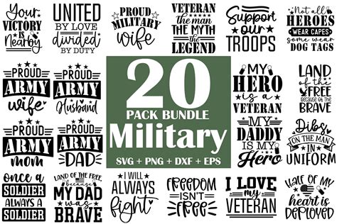 Military Svg Bundle Graphic By Zoomksvg · Creative Fabrica