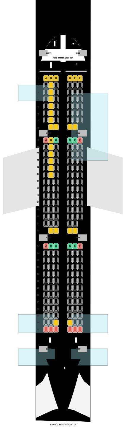 Seatguru Seat Map British Airways Airbus A321 321 Domestic