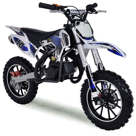 This 50cc dirt bikes are built for trail riding and are not built for racing or. FunBikes MXR 50cc Petrol 61cm Dark Blue kids Mini Dirt Bike