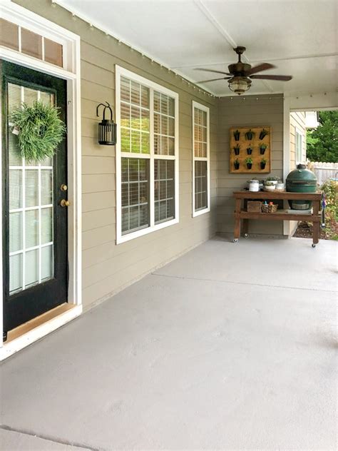 How To Paint A Concrete Porch Or Patio Garden