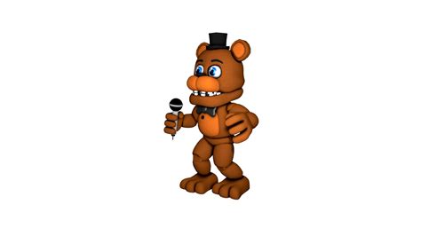 Adventure Freddy Sprite Fnaf World My Version By Scatmangu On