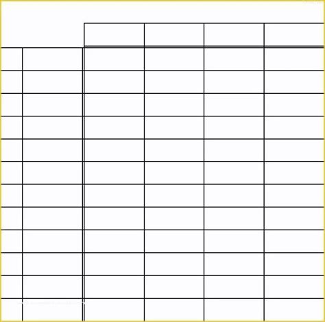 Free Printable Blank Charts And Graphs