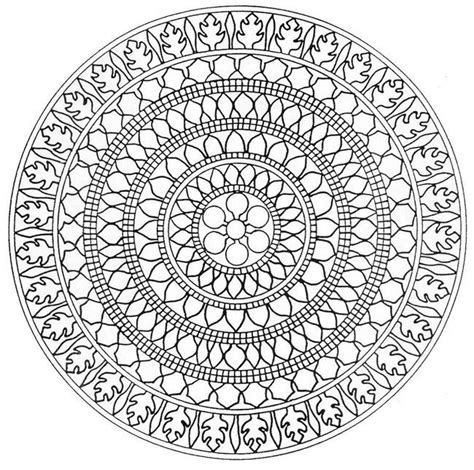 Difficult Advanced Mandala Coloring Pages Kidsworksheetfun