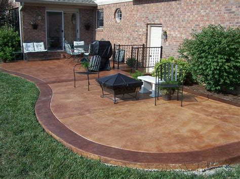 How To Create Stained Concrete Patios Cesars Concrete