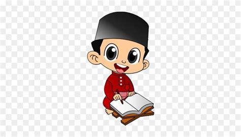 Gambar Kartun Baca Quran Pulp