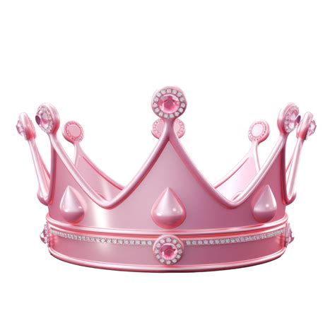 Pink Princess Crown Isolated 26847563 Png