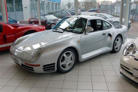 Fileporsche 959 Silver At Auto Salon Singen Wikimedia Commons