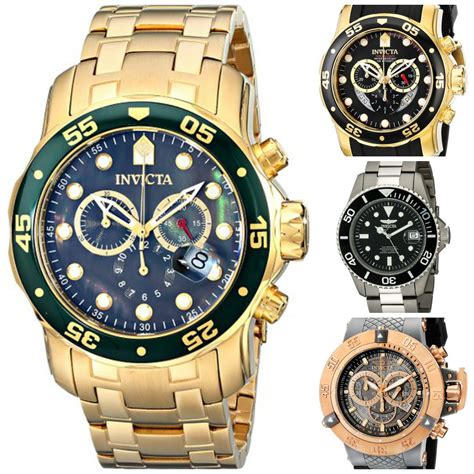 Top 5 Most Popular Invicta Watches Under £200 For Men The Watch Blog