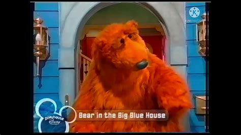 Playhouse Disney Screen Bug Bear In The Big Blue House Late 2002