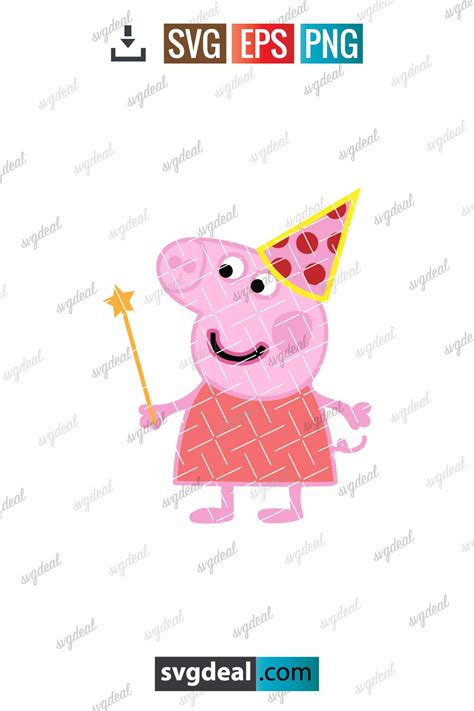 Free Peppa Pig Birthday Svg Free