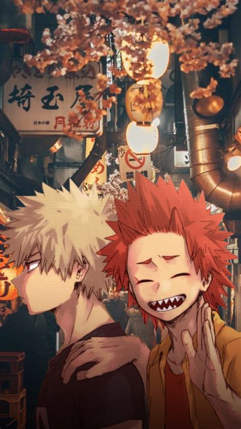 1920x1080px 1080p Free Download Kirishima And Bakugo Bnha Boku No