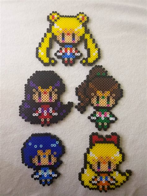 Sailor Moon Perler Bead Pins On Storenvy