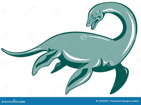 Loch Ness Monster Stock Vector Illustration Of Scottish 5328598