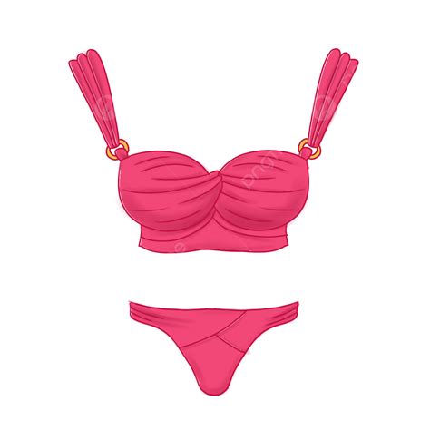 Lencería Rosa Fuchia Bikini Png Bikini Lenceria Rosado Png Y Psd