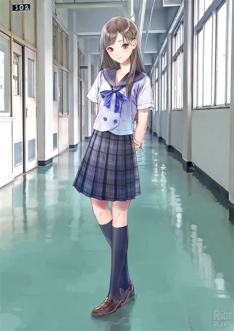 Imágenes Uniforme escolar chicas anime AniYuki