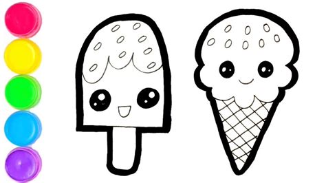 Ice Cream Drawing Easy Step By Step How To Draw Ice Cream Step By