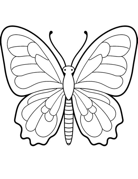 50 Butterfly Coloring Pages Free Printable Sheets