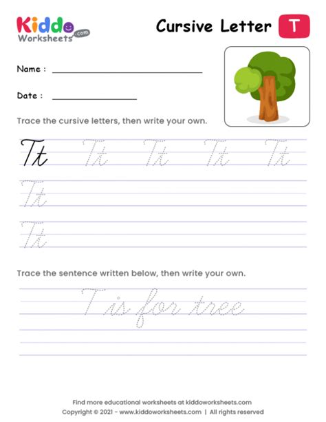 Cursive Uppercase T Cursive Letter T Cursive Words Cursive