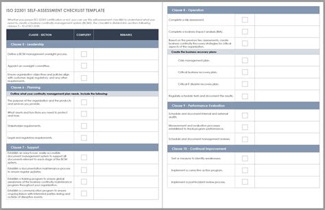 Iso 22301 Business Continuity Management Made Easy Smartsheet